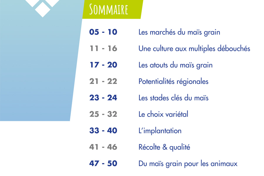 Livret thematique 3 MAIS GRAIN sommaire