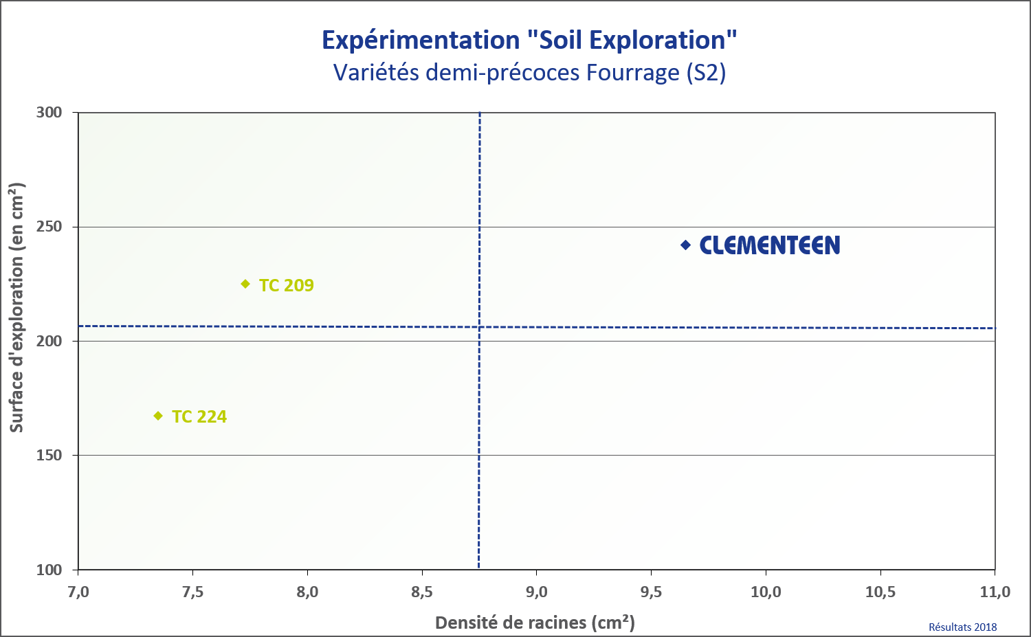 Clementeen soil exploration